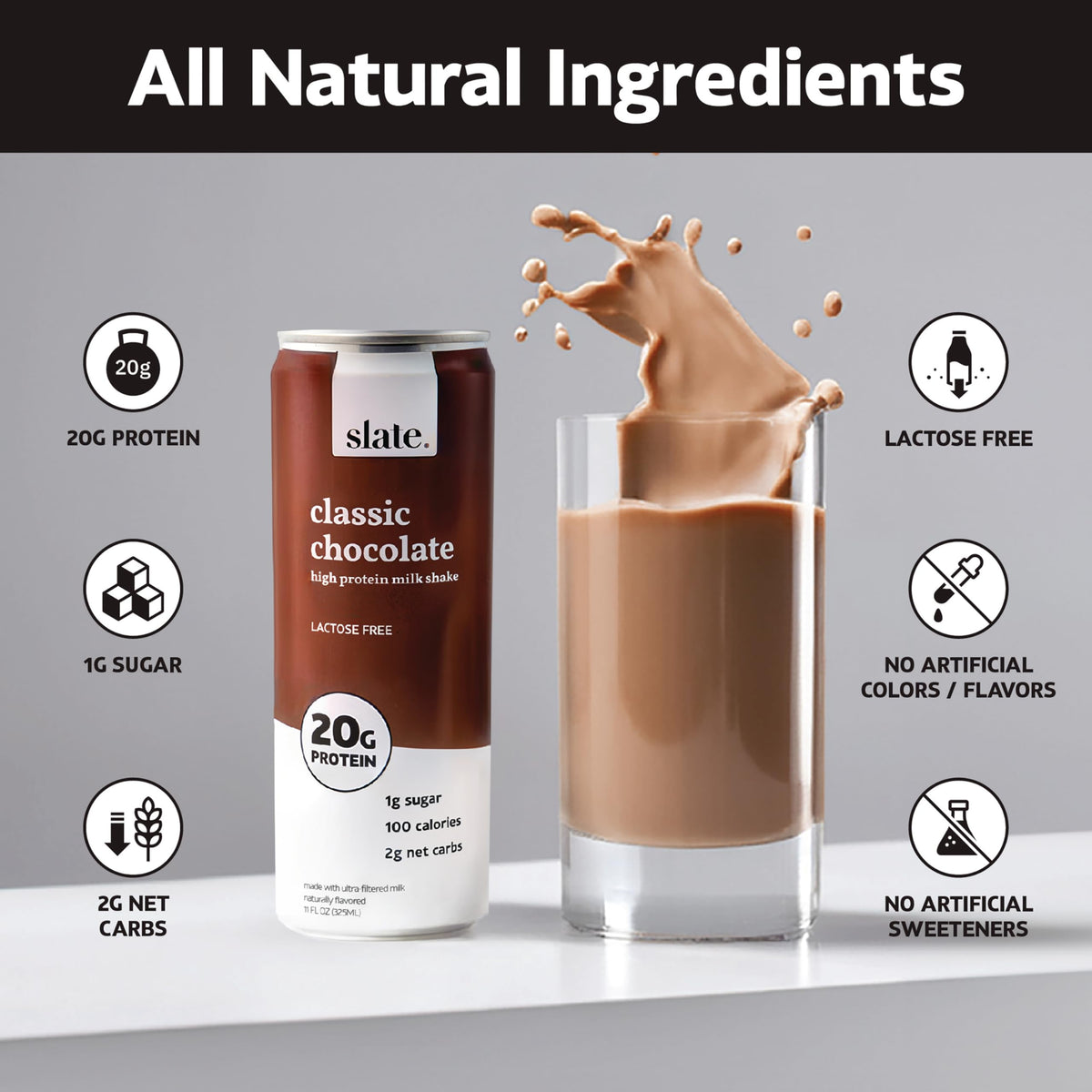 High Protein Chocolate Milk Shake 11 Fl Oz W5248