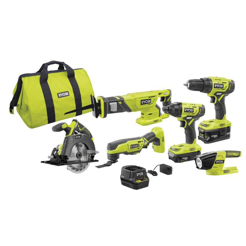 18V Lithium Ion 6 Tool Combo Kit K252028