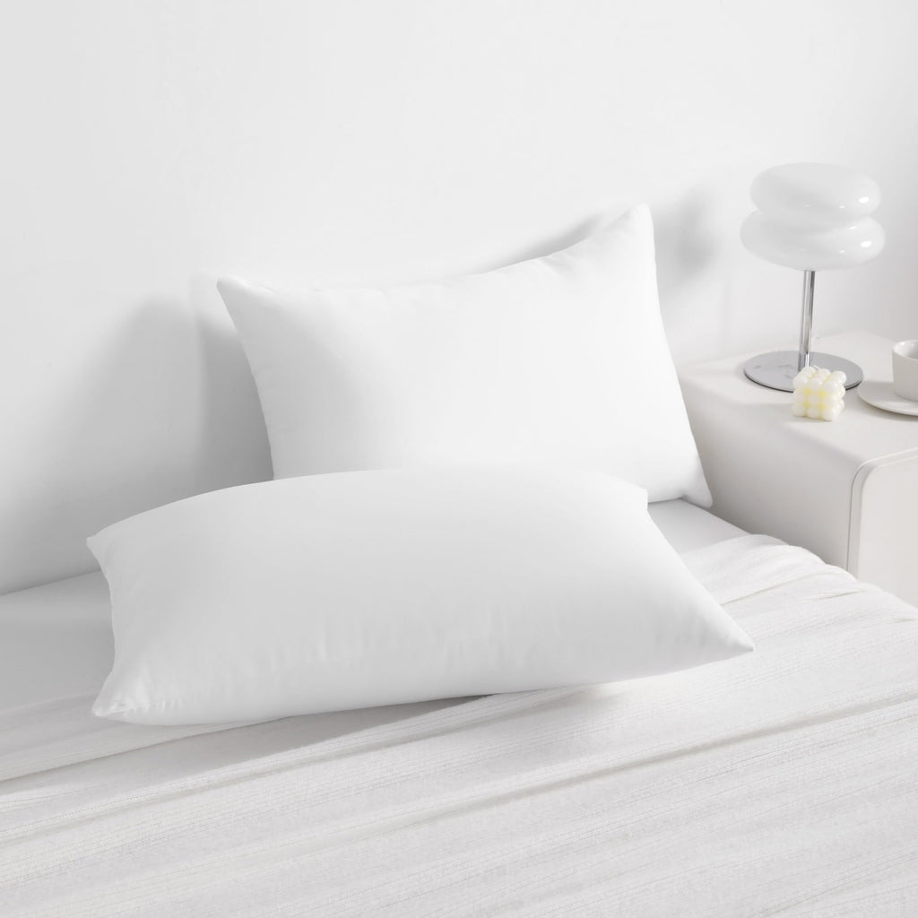 King Down Alternative Bed Pillows Set of 2 White P964176