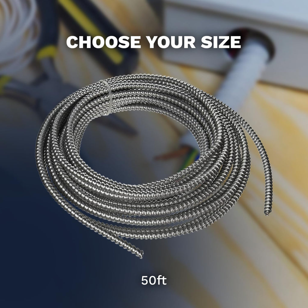 10/3 Metal Clad Aluminum Armor Cable 100 Ft Q903970