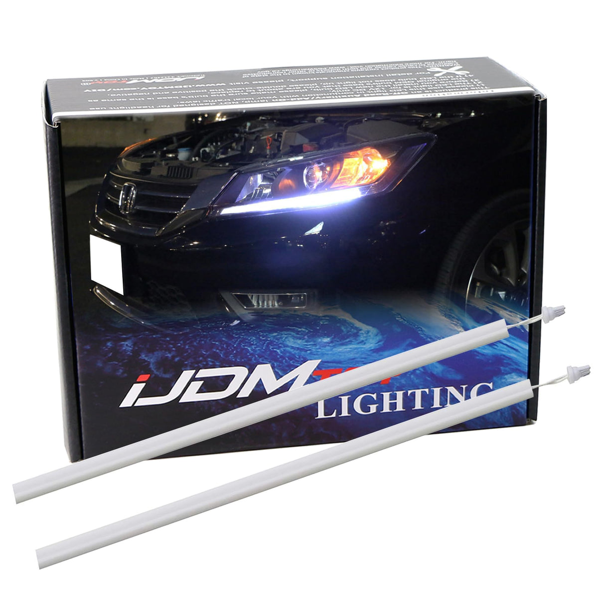 White LED Daytime Running Light Strip U515