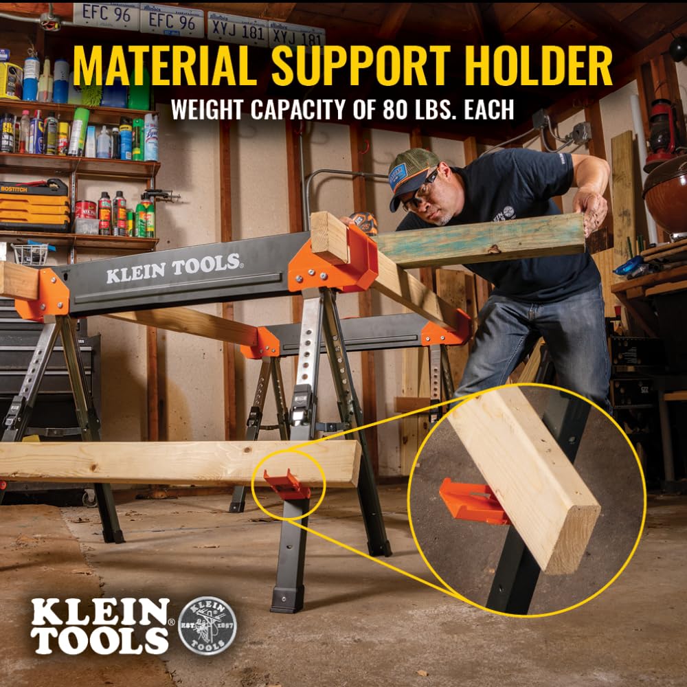 Adjustable Folding Sawhorse 2-Pack X520