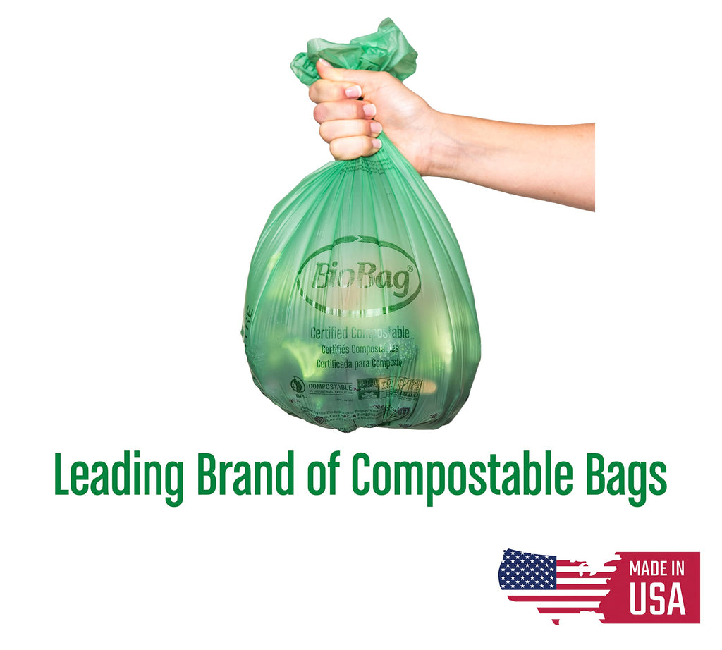 2.6 Gallon Compostable Food Scrap Bags 100 Count Z413439