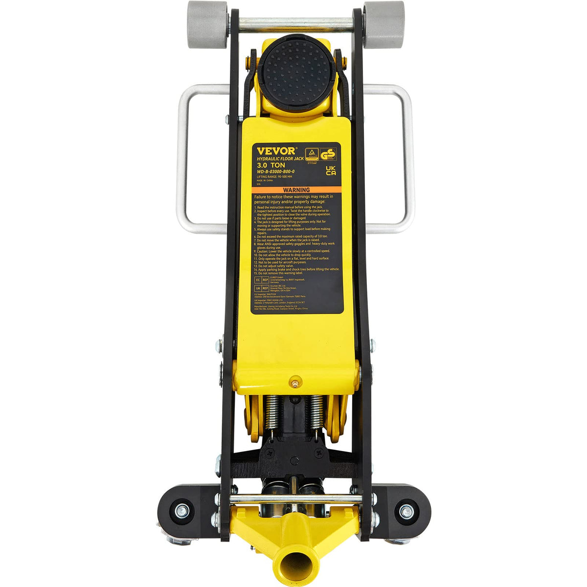 3 Ton Low Profile Aluminum Steel Floor Jack R150