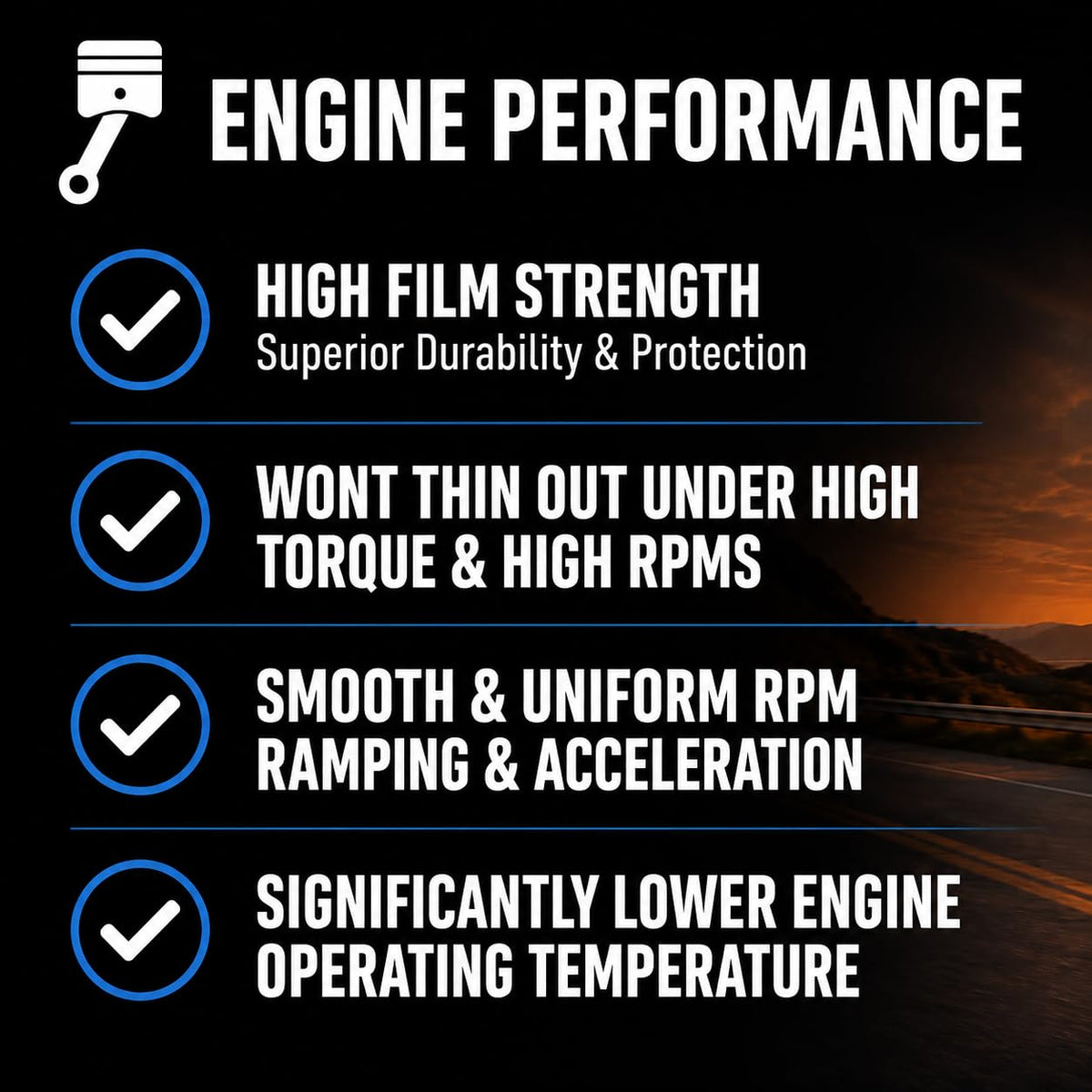 10W-40 Full Synthetic 4 Stroke Engine Oil 1 Gallon X8740