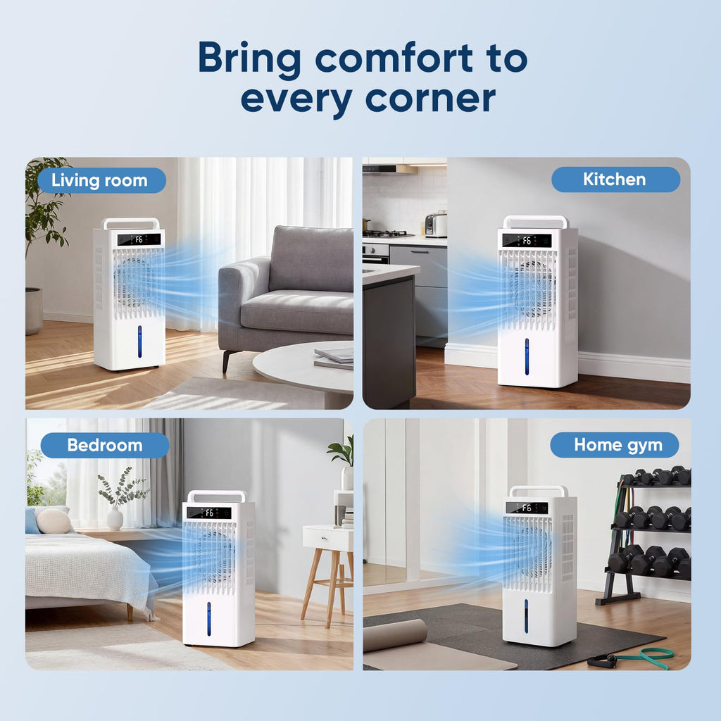 Portable 4-IN-1 Evaporative Air Cooler 3-Gal W932853