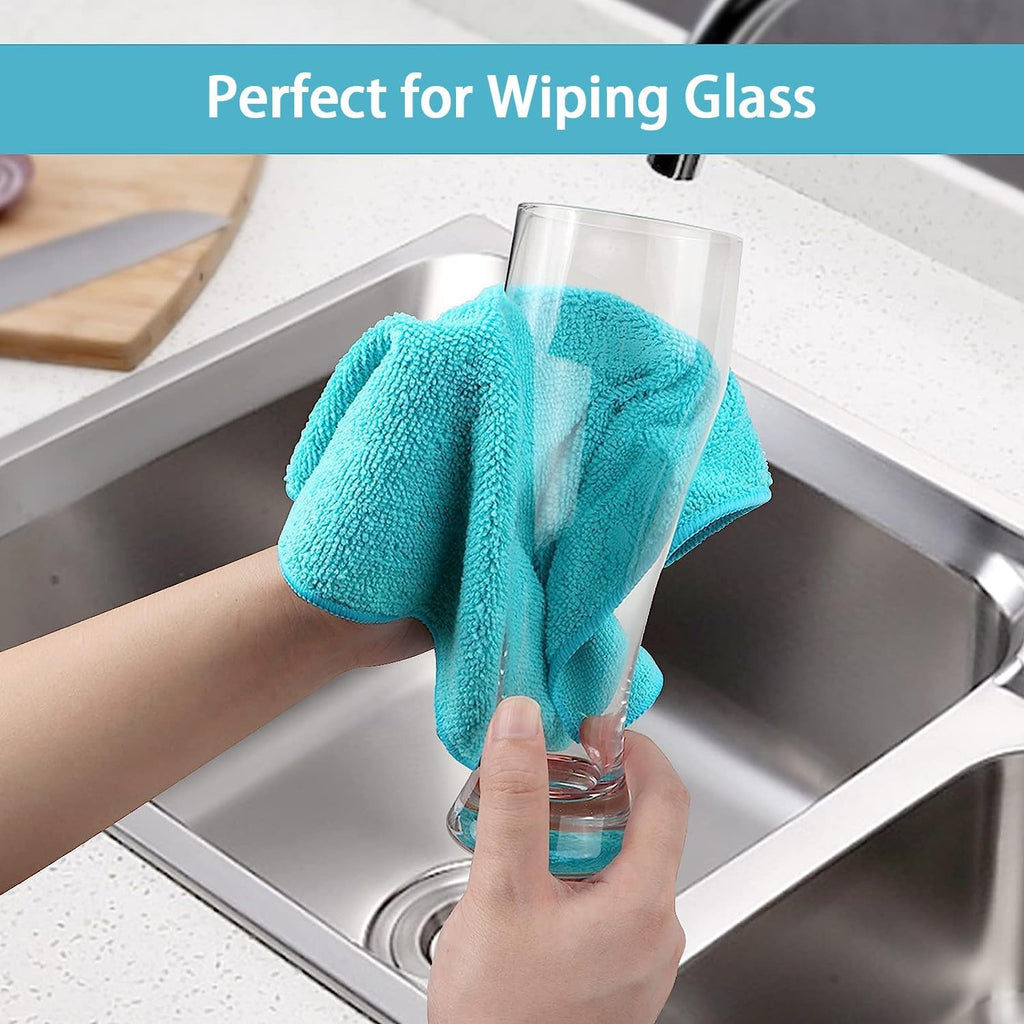12PK Microfiber Cleaning Cloth W33552