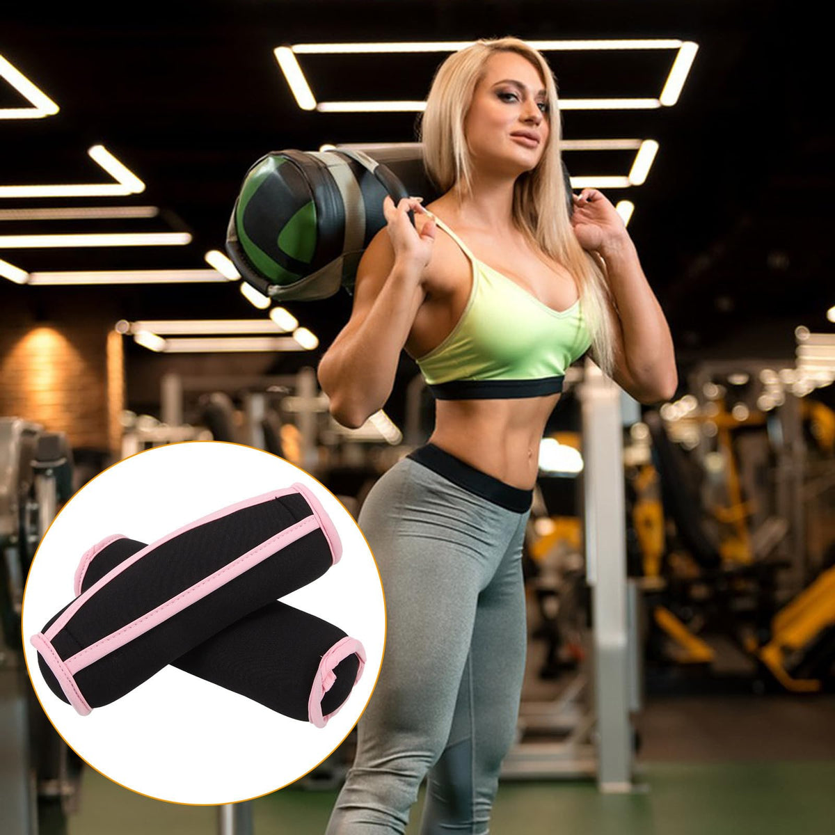 2 Pack 1 Lb Hand Dumbbells Z2501