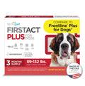 Flea Treatment for Dogs 89+ lbs 3 Doses Q643307