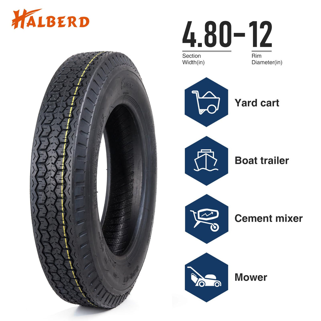 12 Trailer Tires Set of 2 A235
