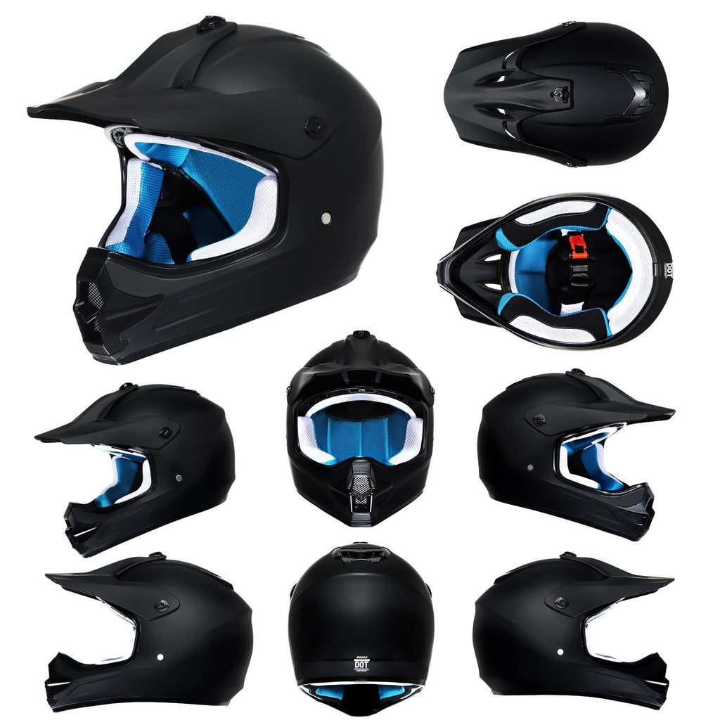 Youth Kids DOT Approved Full Face Motocross Helmet G45276