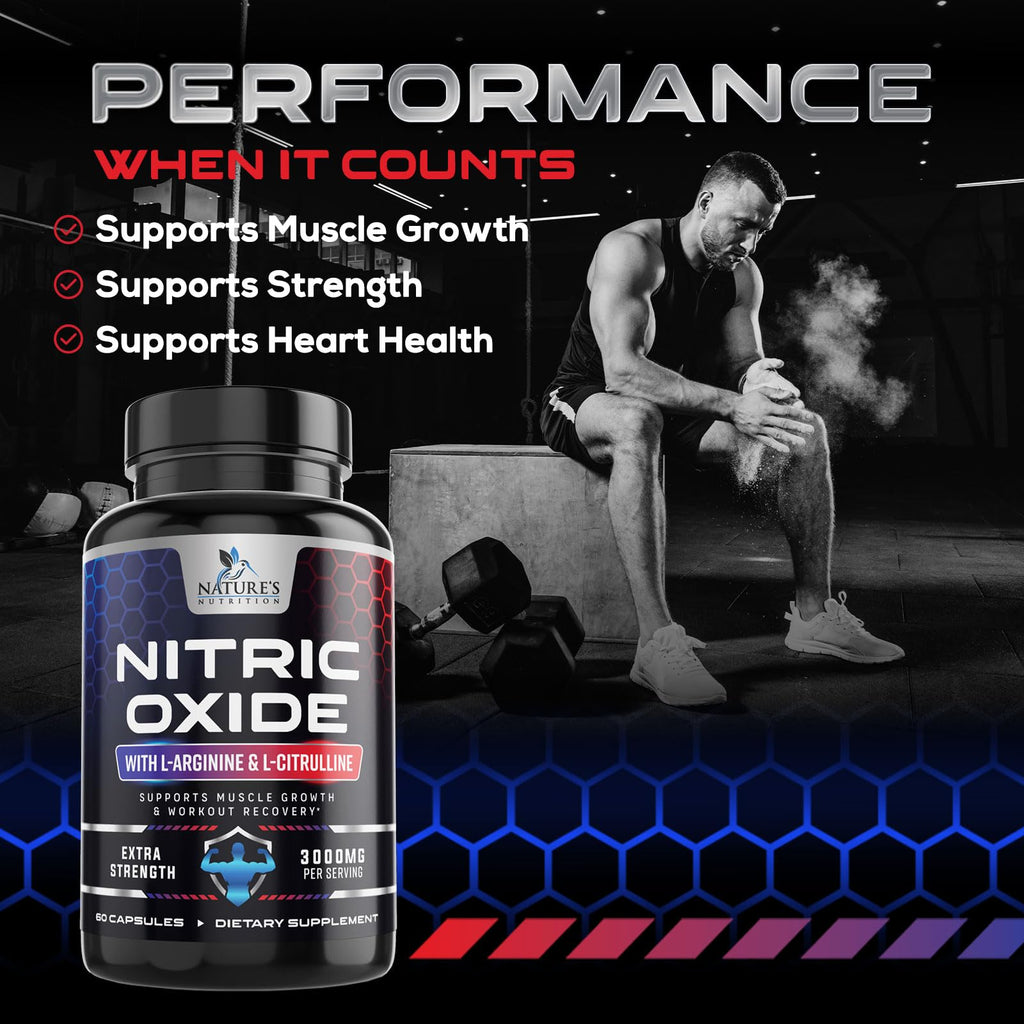 Nitric Oxide Booster 60 Capsules U5531