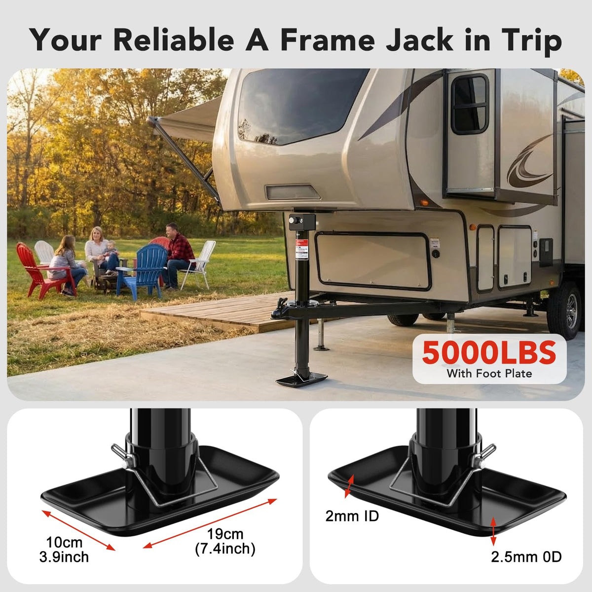 A-Frame Trailer Jack 2-in-1 G102540