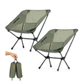 Portable Lightweight Compact Folding Mesh Camping Chair 2 Pack L978112