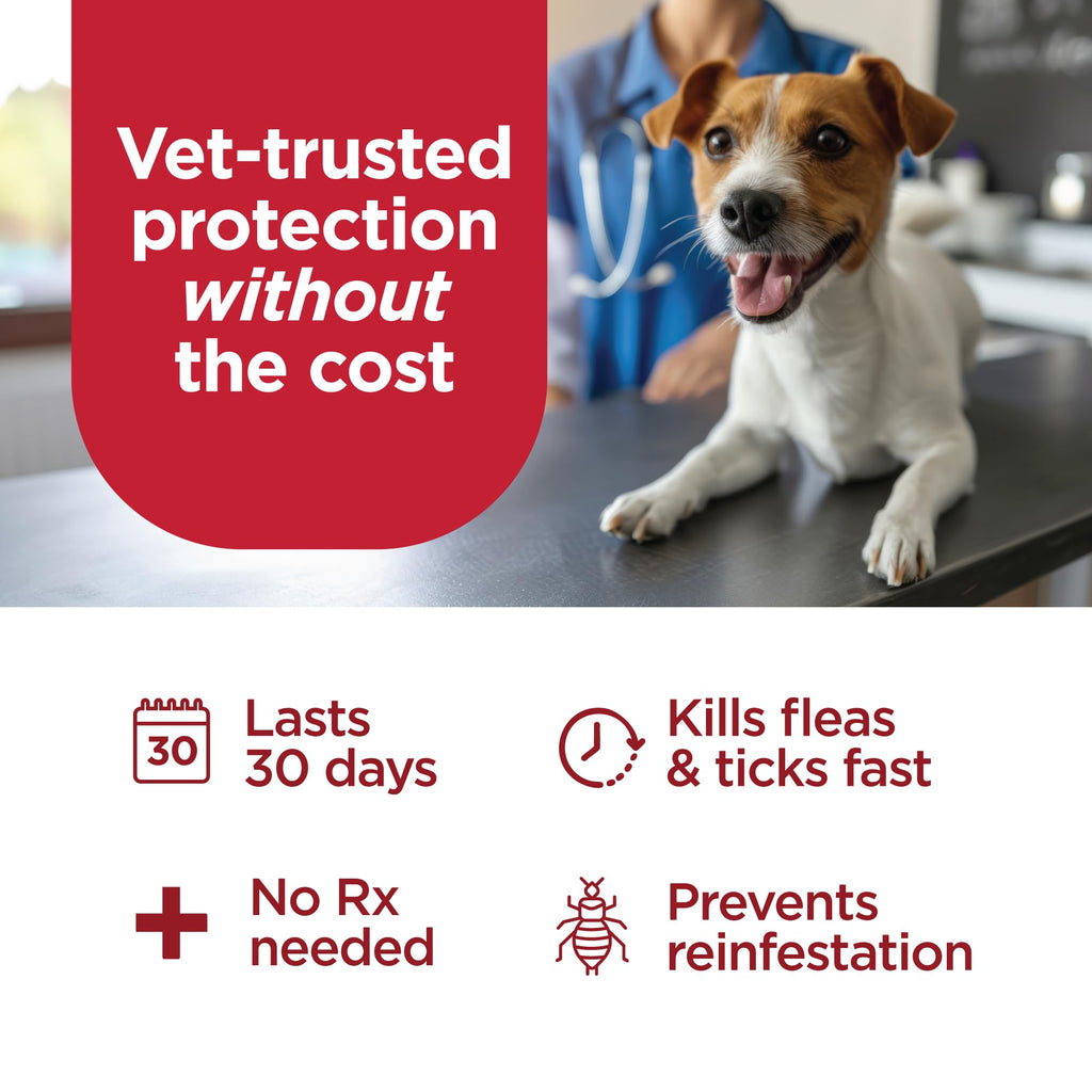 Flea Treatment for Dogs 89+ lbs 3 Doses Q643307