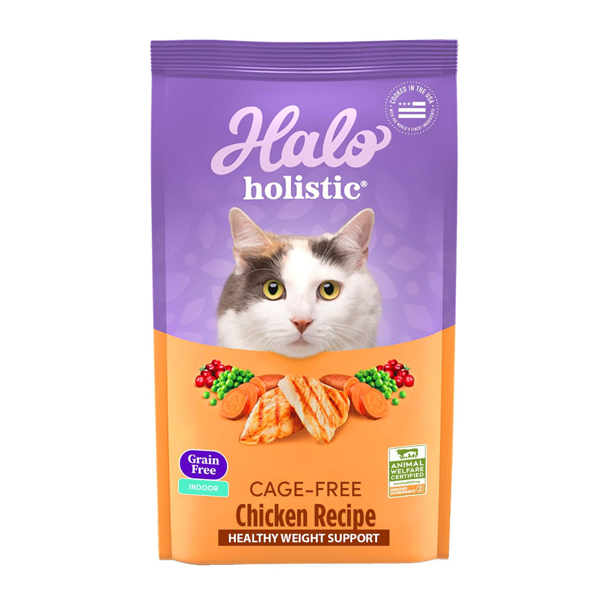 Indoor Dry Cat Food Cage-Free Chicken 3 lb Y25473