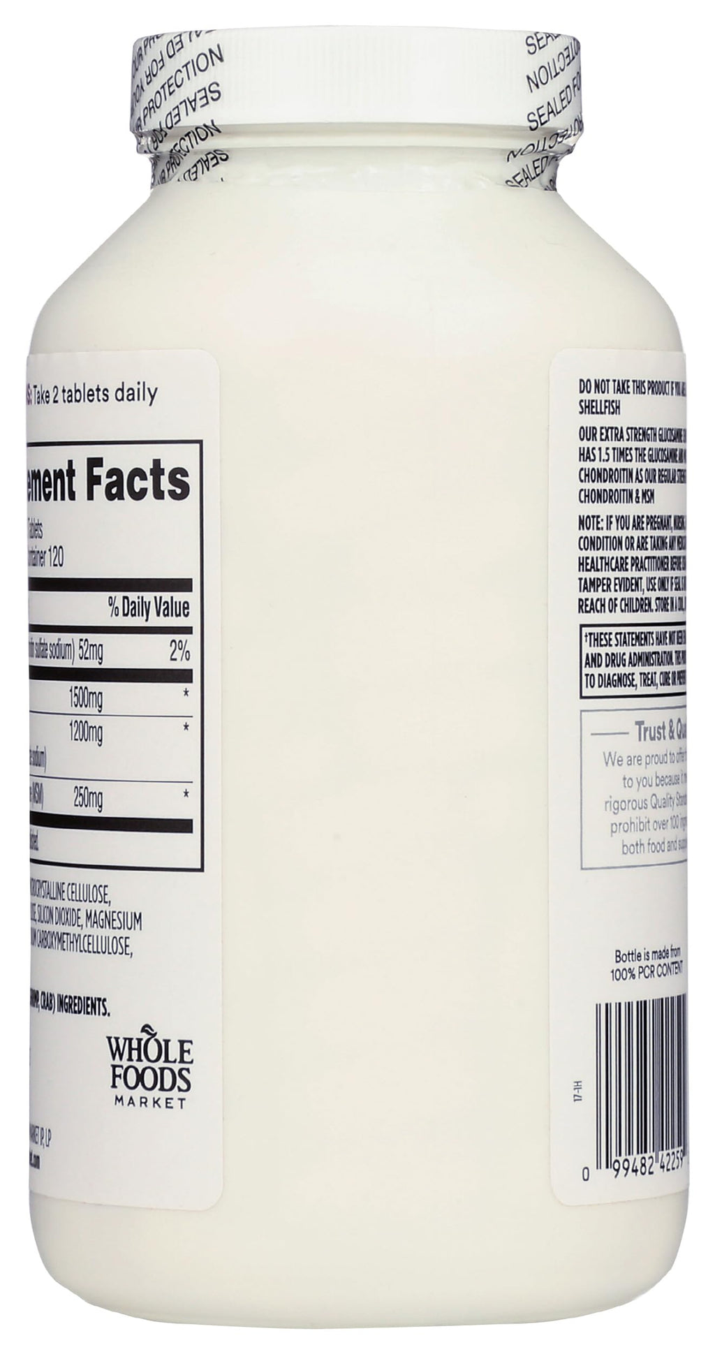 Glucosamine Chondroitin MSM 240 Tablets W9363