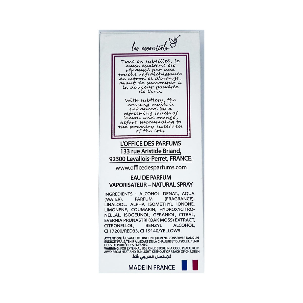 2.7 oz Musky Floral Perfume R474283