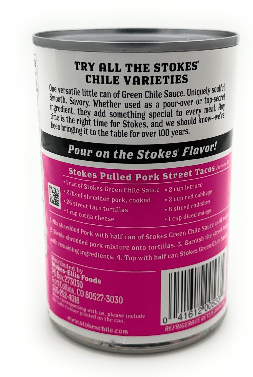 Green Chile Sauce with Pork and Jalapenos Pack of 3 V307337
