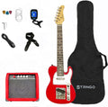 Red 30 Inch Kids Electric Guitar Beginner Kit Set B1086
