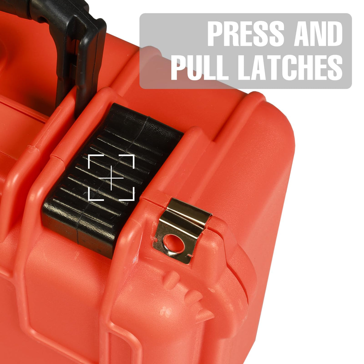 14x 11.5x 6.5 Inch Waterproof Protective Camera Case with Customizable Foam G854
