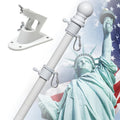 5ft Heavy Duty Stainless Steel Flag Pole W571506