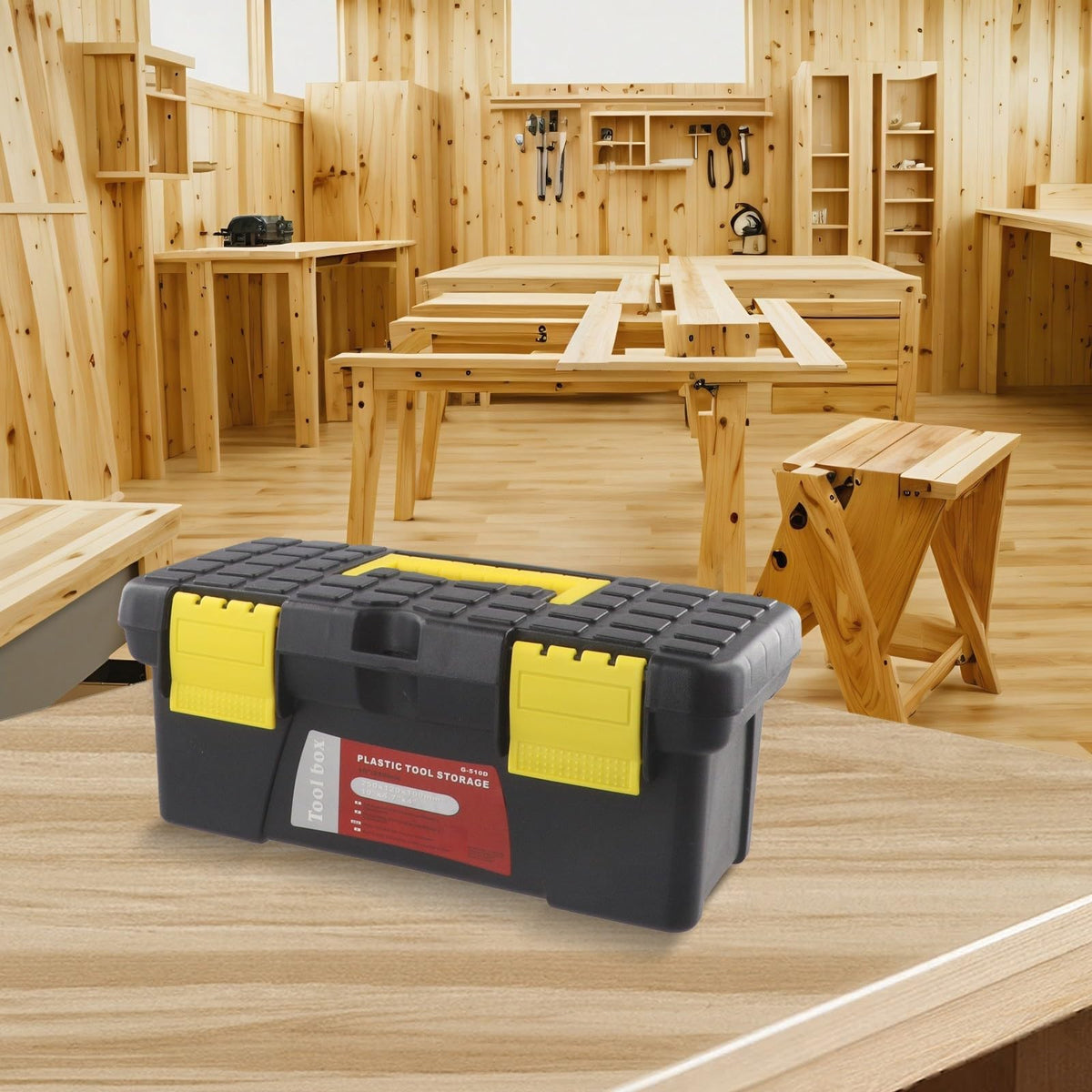 10 Inch Plastic Hardware Tool Box C953