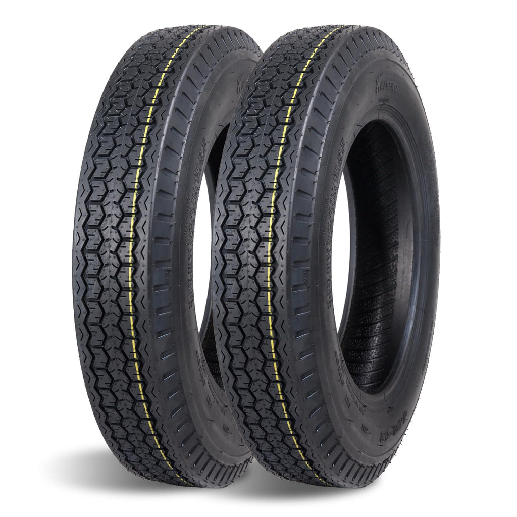 12 Trailer Tires Set of 2 A235