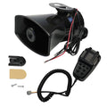 7 Tone 100W 12V Car Siren Horn with Microphone O176