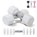 Adjustable Dumbbell Set of 2 Total 20 Lbs L98324