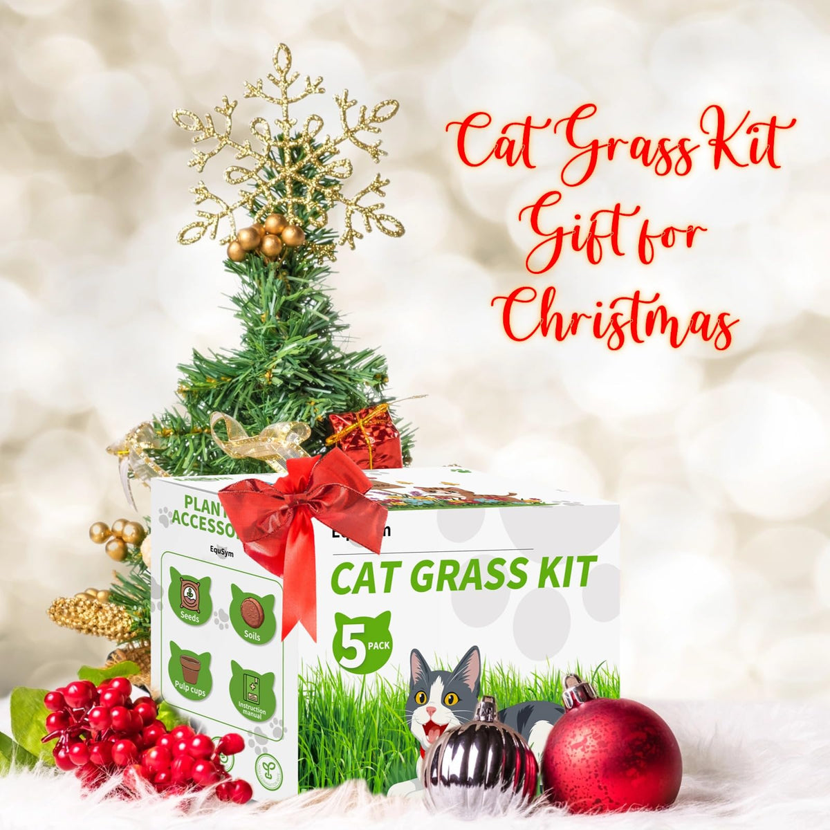 Cat Grass Growing Kit O715