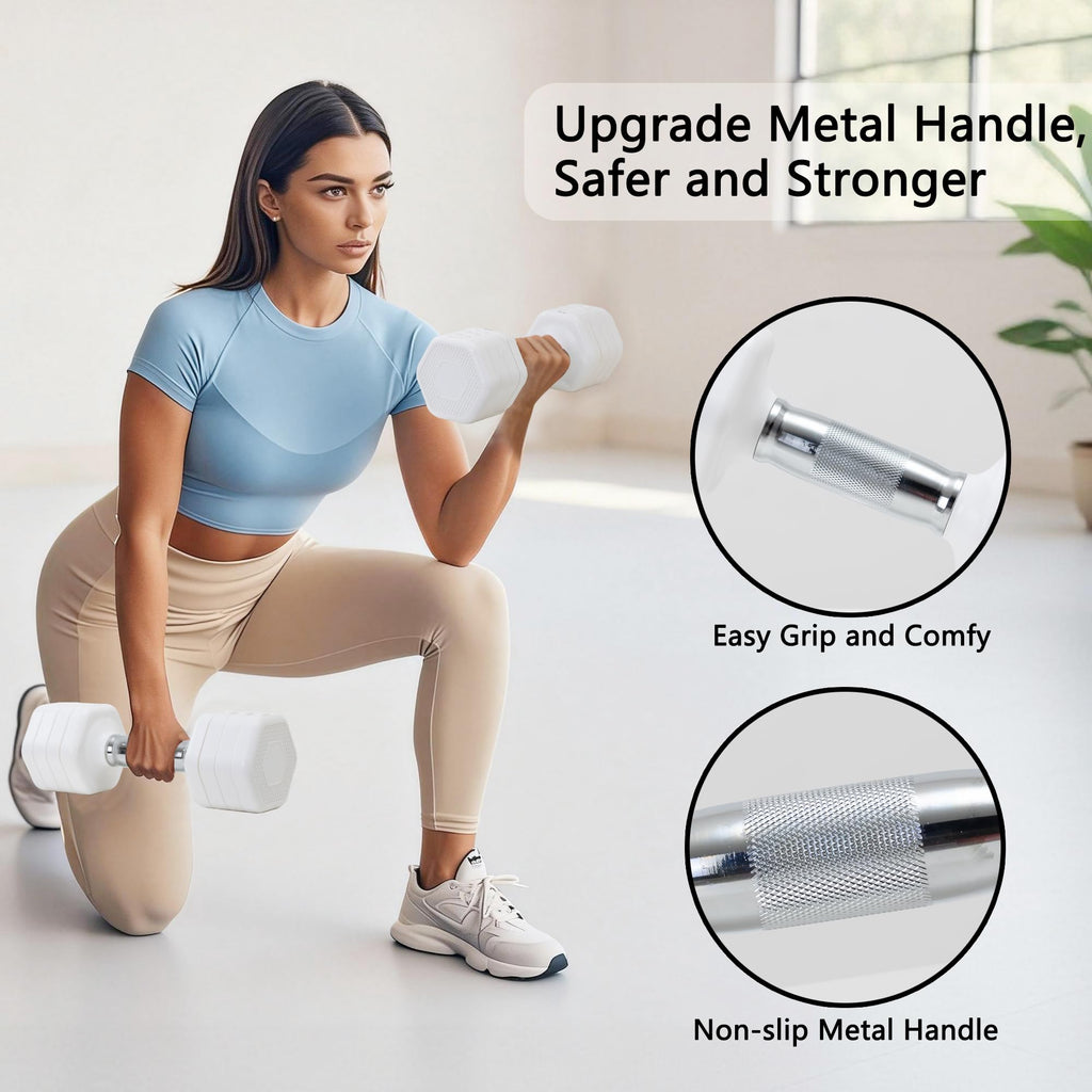 Adjustable Dumbbell Set of 2 Total 20 Lbs L98324