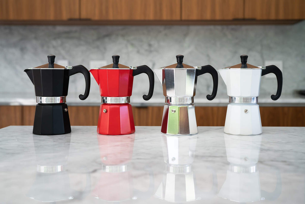 Stovetop Espresso Maker 6-Cup Silver S209477