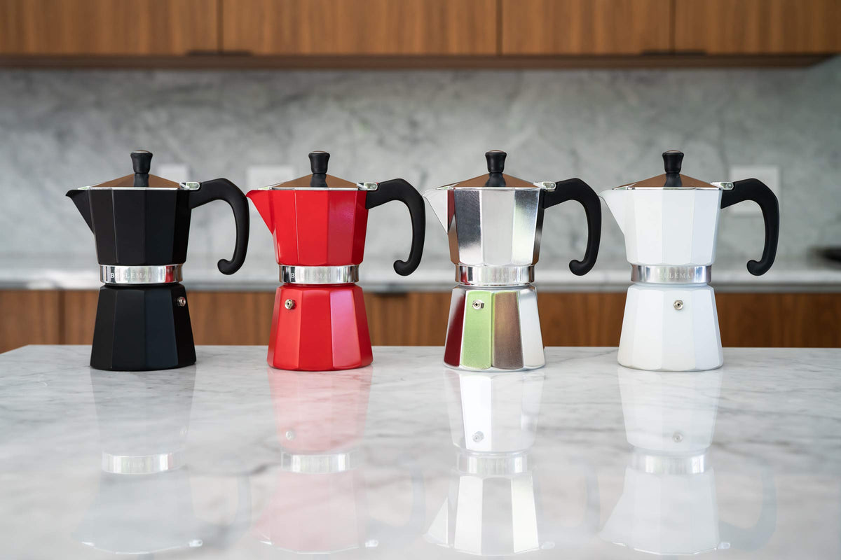 Stovetop Espresso Maker 6-Cup Silver S209477
