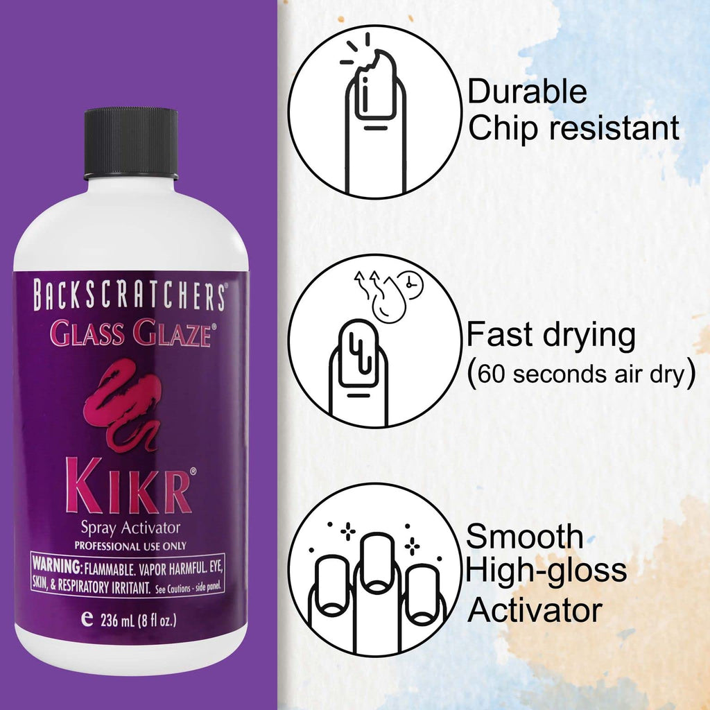 8 Fluid Ounce Glass Glaze Spray Activator R3975