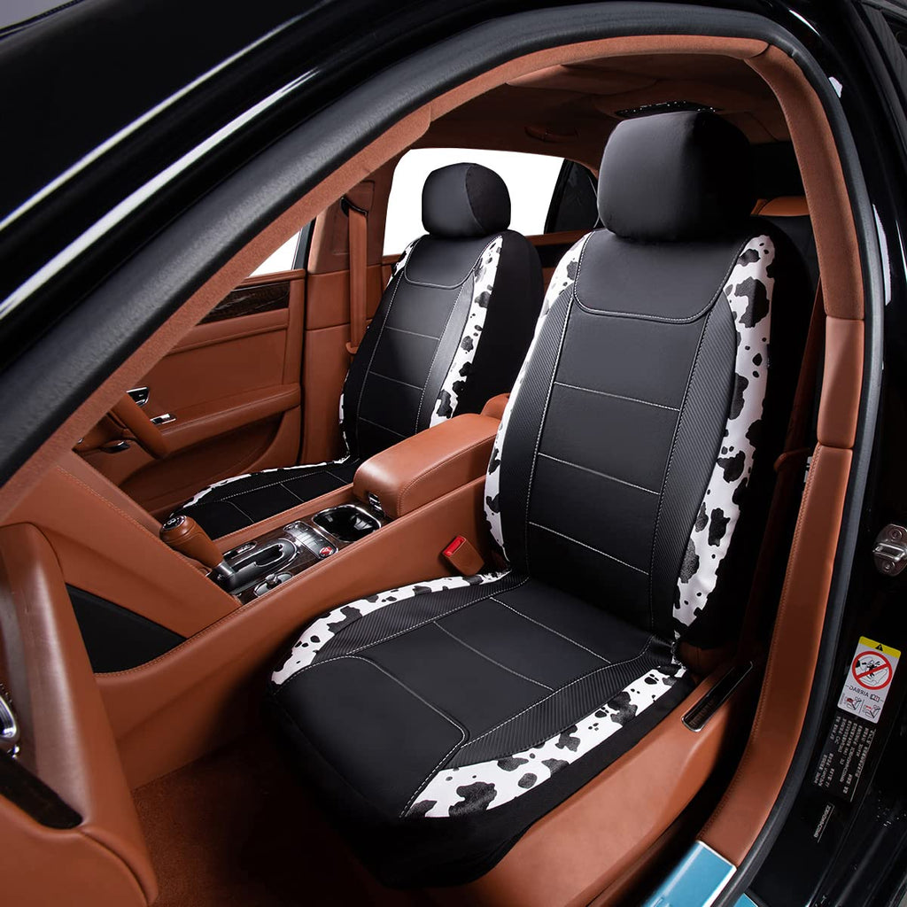 Water Proof Faux Leather Car Seat Covers Full Set U93024