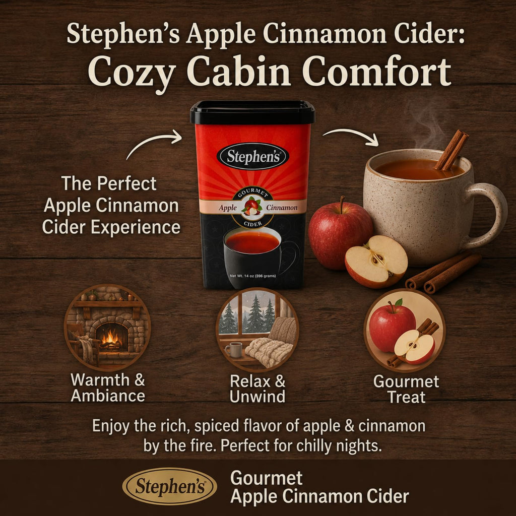Apple Cinnamon Cider Mix 14 oz Pack of 6 A179