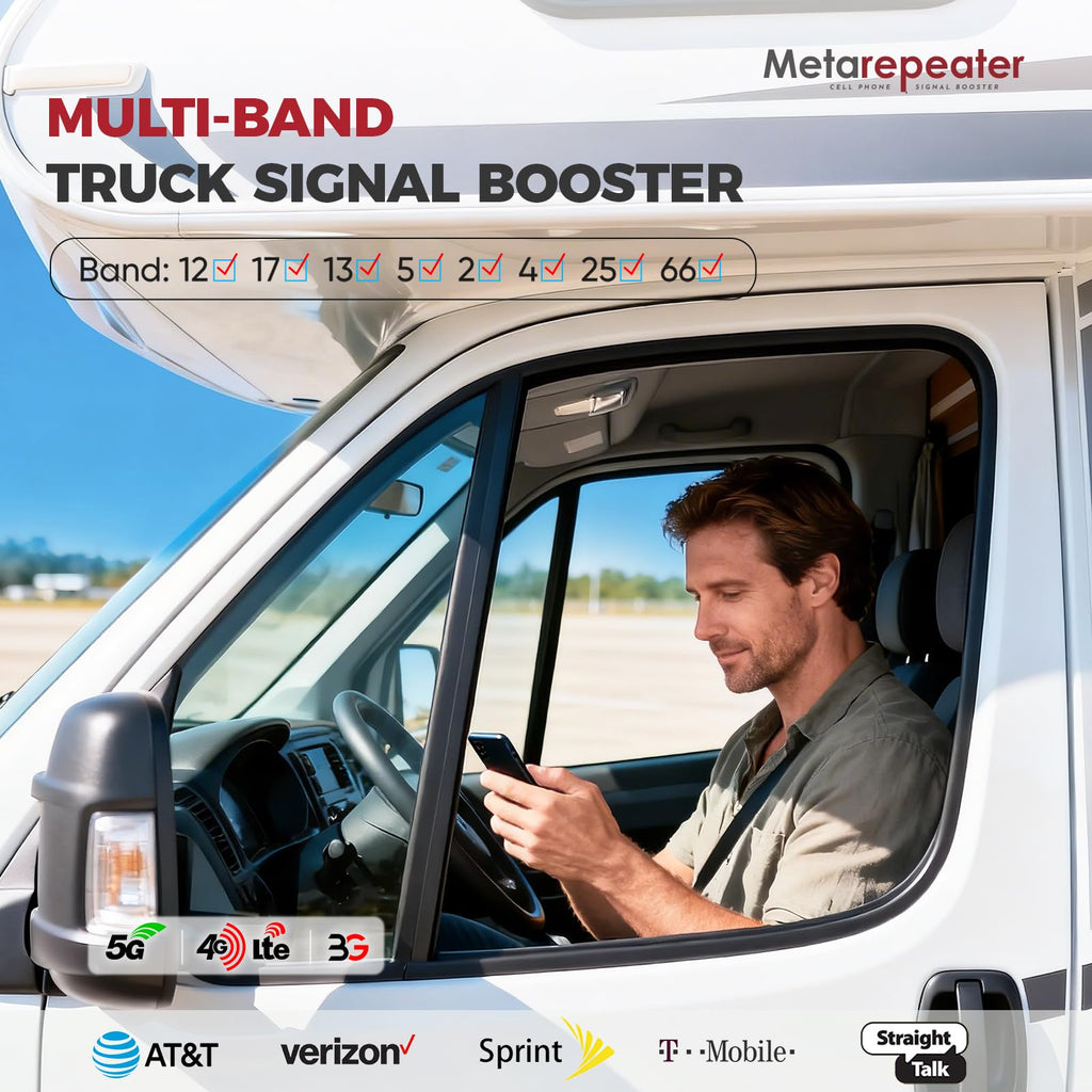 Cell Phone Booster with LCD Display H128