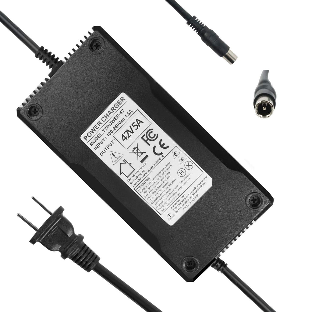 42V 5A Lithium Battery Charger 8mm Connector J40055