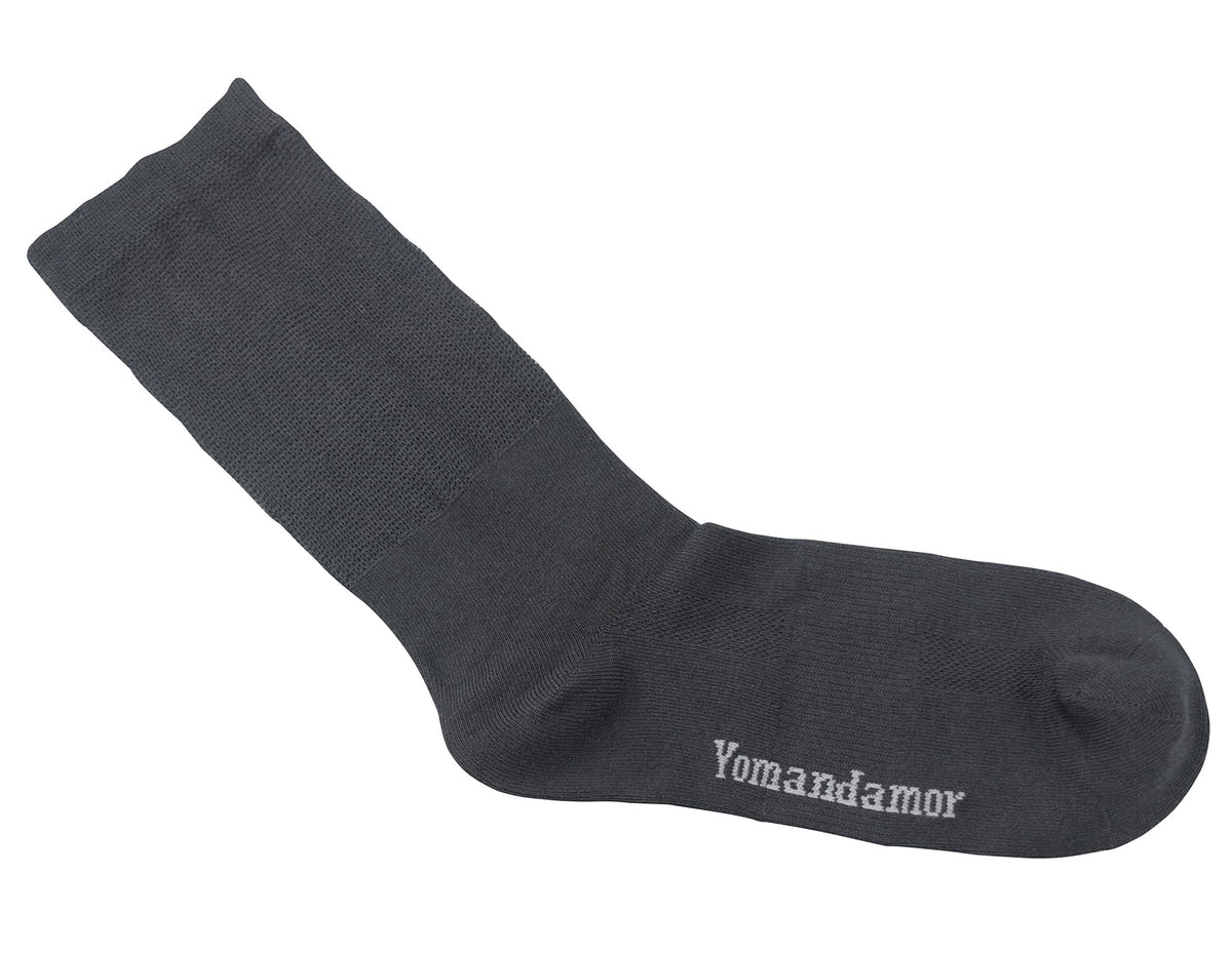 Men's 6 Pairs Bamboo Rayon Breathable Mid-Calf Socks with Arch Support I10753