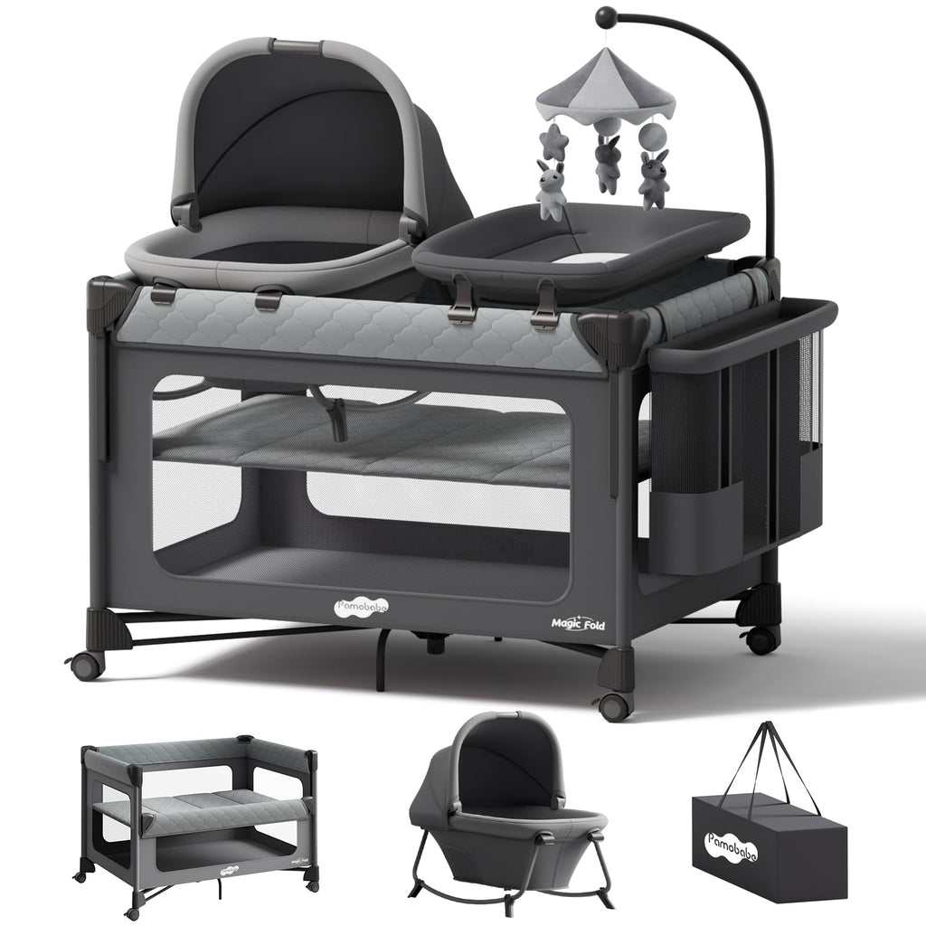 7 in 1 Pack and Play with Bassinet X608715