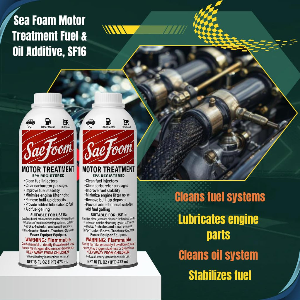 4 x 16 oz Multi-Purpose Fuel System Cleaner & Upper Cylinder Lubricant J896