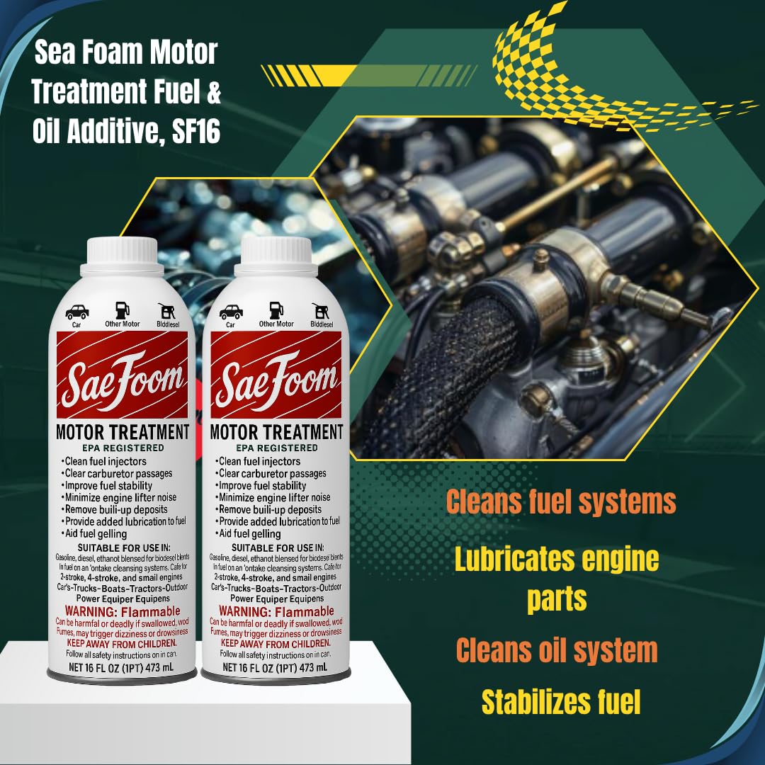 4 x 16 oz Multi-Purpose Fuel System Cleaner & Upper Cylinder Lubricant J896