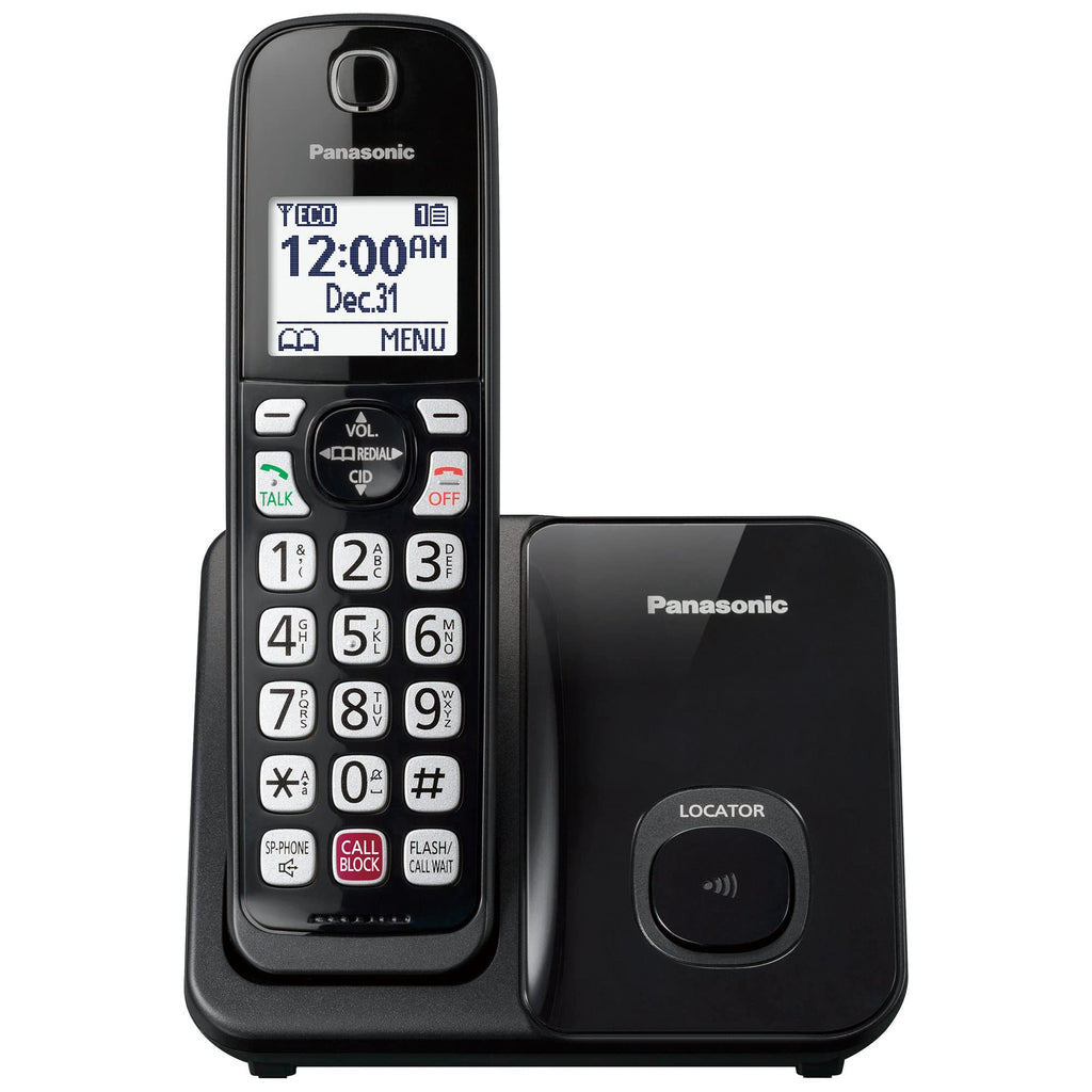 Cordless Phone with Call Block, Bilingual Caller ID, Large Display, 1 Handset D41890