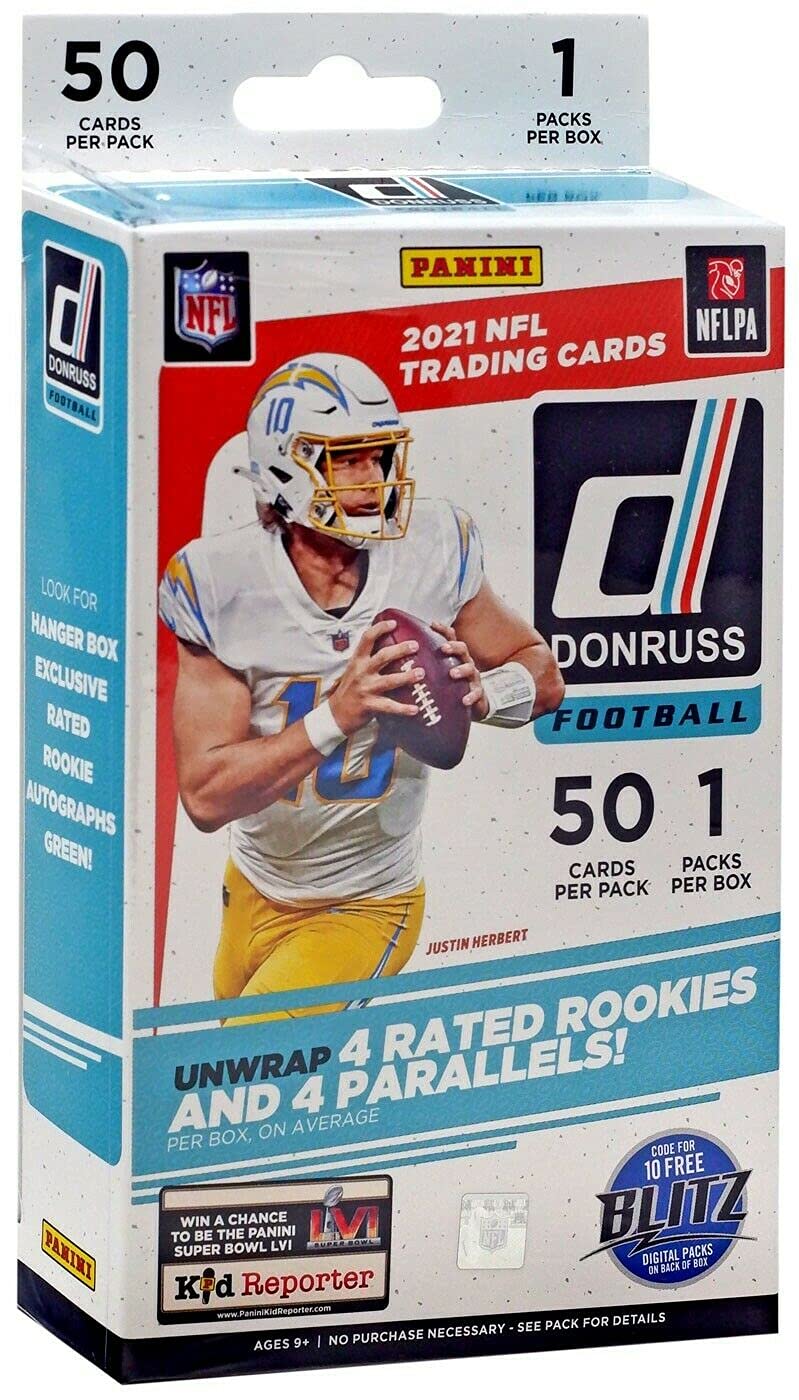 NFL Football Hanger Box 50 Cards B2206