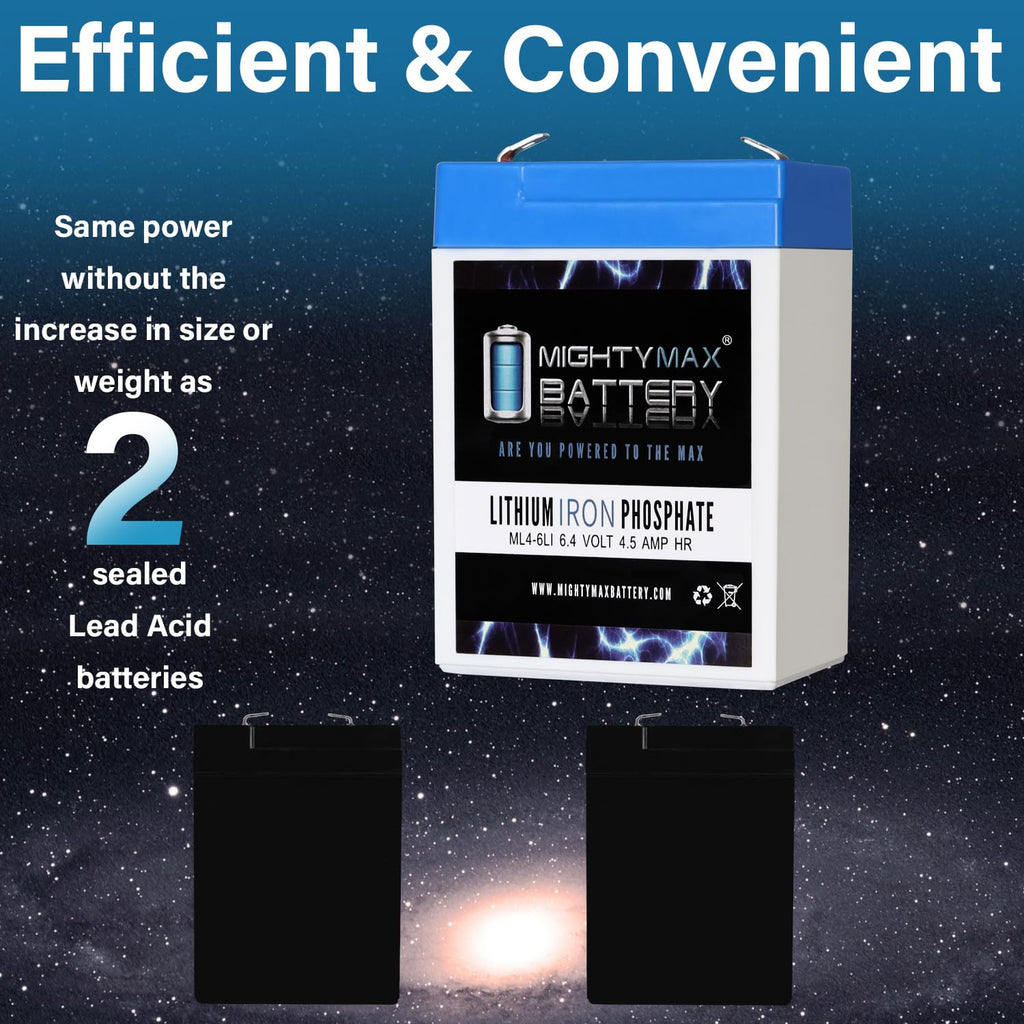 6V 4.5AH Lithium Replacement Battery F788
