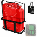 Gas Can Holder Rack with Combination Lock, 5 Gallon Y5709