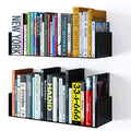Black Set of 2 U Shape Wall Mount Metal Shelf Q55381
