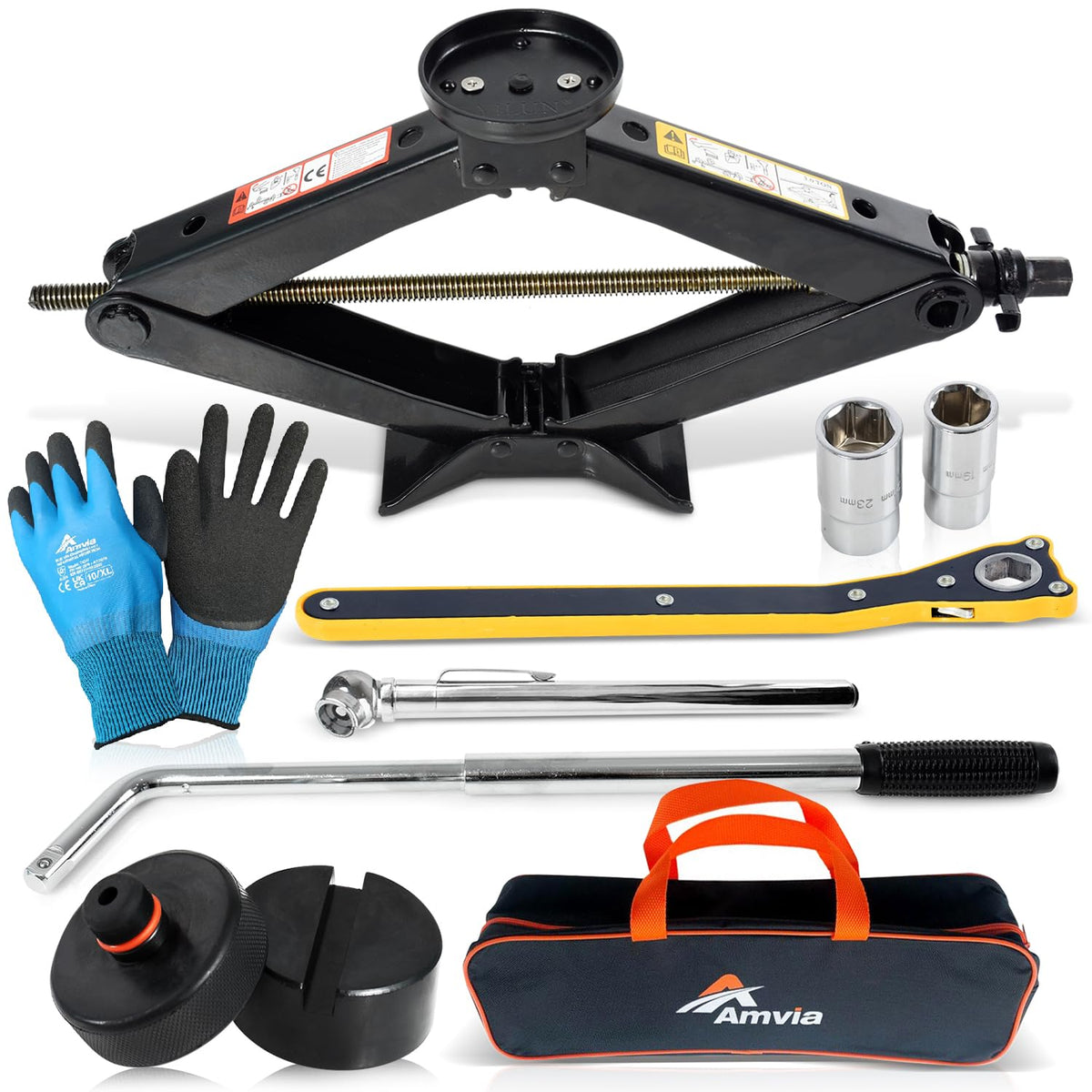 3 Ton Scissor Jack Kit B705