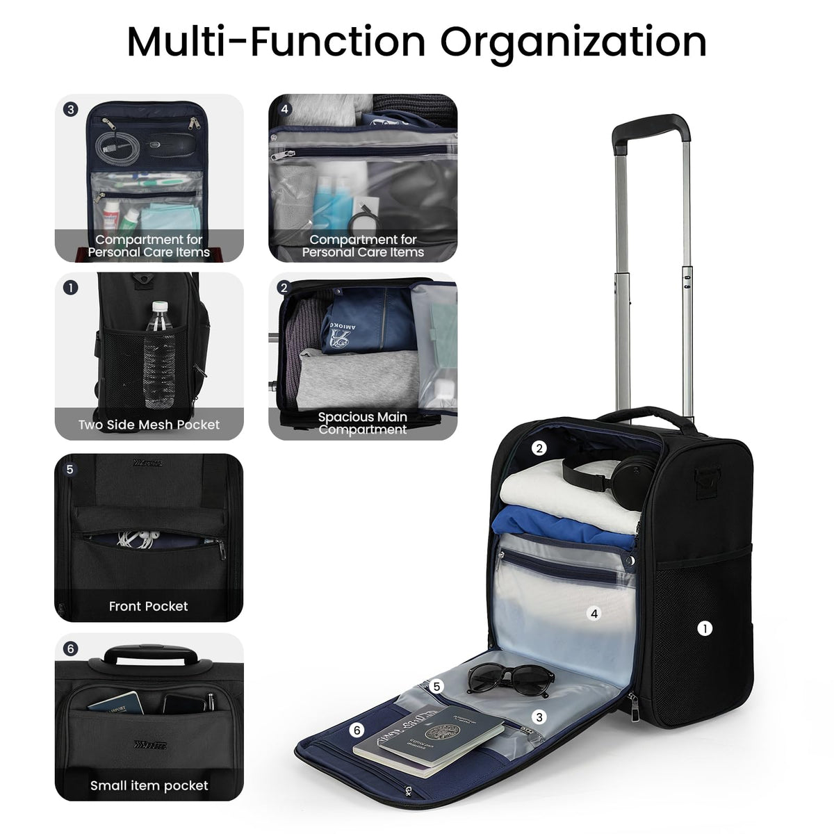 16" Softside Carry-On Luggage S99363